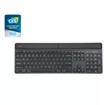 Targus EcoSmart AKB868UK klávesnica univerzálna Bluetooth QWERTY UK English čierna