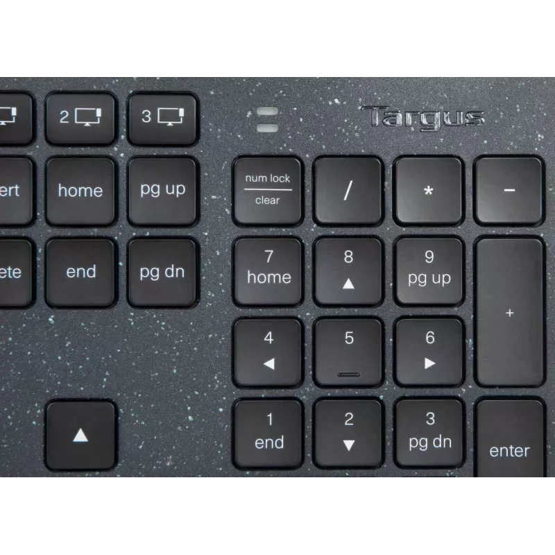 Targus EcoSmart AKB868UK klávesnica univerzálna Bluetooth QWERTY UK English čierna