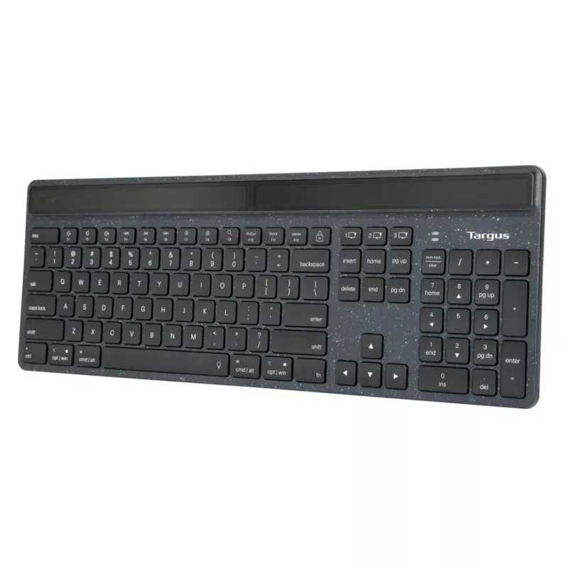 Targus EcoSmart AKB868UK klávesnica univerzálna Bluetooth QWERTY UK English čierna
