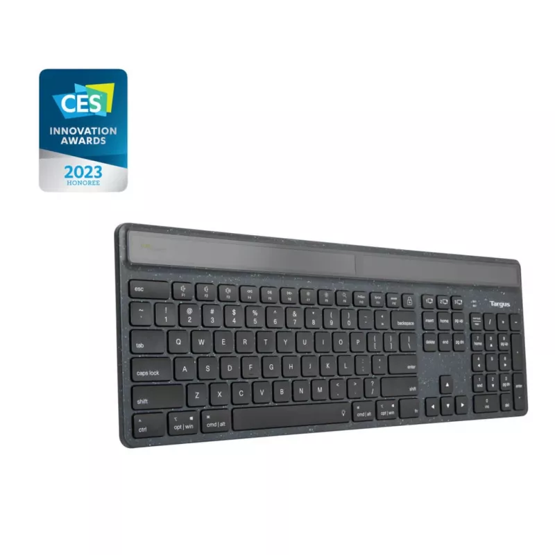 Targus EcoSmart AKB868UK klávesnica univerzálna Bluetooth QWERTY UK English čierna