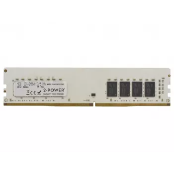 2-Power 16GB DDR4 2133MHZ CL15 DIMM pamäť, 16 GB, 1 x 16 GB, DDR4, 2133 MHz, 288-pinový DIMM, zelená