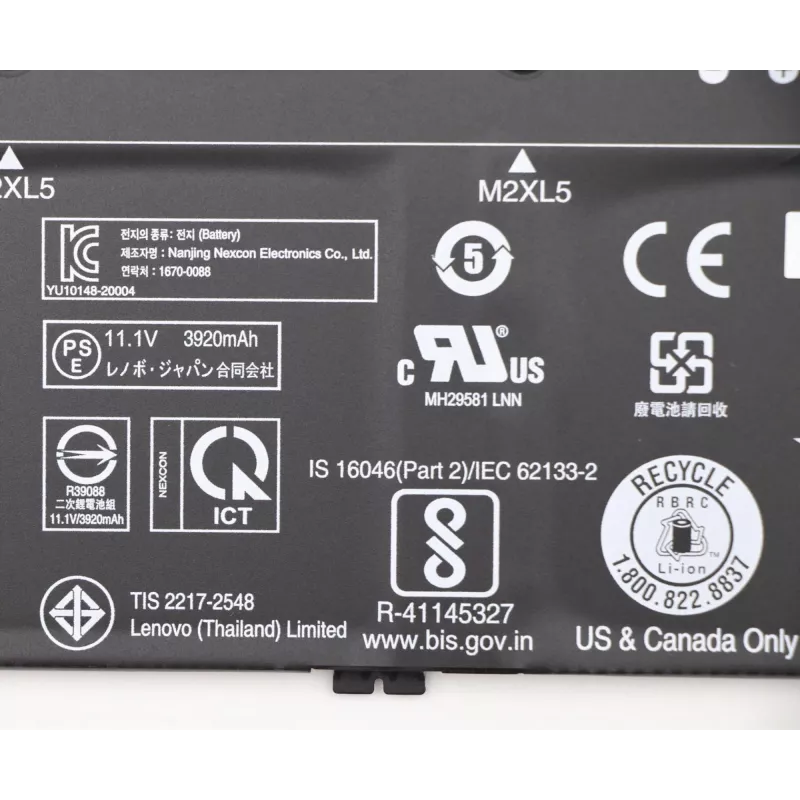 Lenovo 5B10X02603 náhradný diel na notebook batéria