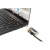 DELL 461-AAEU káblový zámok čierny, nerez 1,8 m