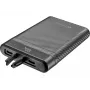 Sandberg Survivor Nano Powerbank 10000, 10000 mAh, Lithium-Ion (Li-Ion), 3,7 V, 20 W, čierna