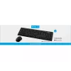 Sandberg Wireless Office DesktopSet INT, Wireless, RF Wireless, Membrane, QWERTY, čierna, myš súčasťou