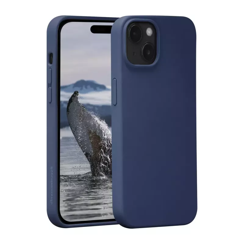 dbramante1928 Monaco silikónové puzdro s MagSafe pre iPhone 15 Pacific Blue