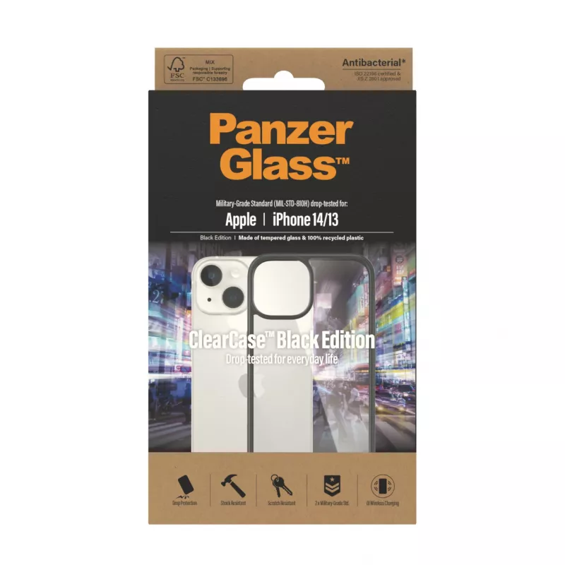 PanzerGlass ® ClearCase transparentné iPhone 14 | 13