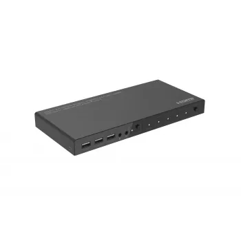 KVM prepínač Microconnect MC-HDMIKVM0401-4K 4K Ultra HD HDMI USB