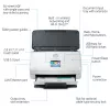HP ScanJet Pro N4000 snw1 skener s podávačom 600 x 600 DPI
