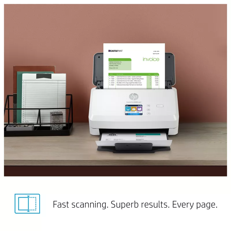 HP ScanJet Pro N4000 snw1 skener s podávačom 600 x 600 DPI