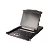 KVM prepínač ATEN CL5708M montáž do racku čierny 1HE 17 palcov LCD