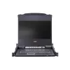 KVM prepínač ATEN CL5708M montáž do racku čierny 1U 17-palcový LCD CL5708M-CH