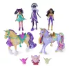 Unicorn Academy, Magic Unleashed Adventure Pack, nápad na veľkonočný darček, obsahuje bábiky Sophia, Ava, Ravenzella, jednorožce Wildstar, Leaf a ďalšie