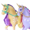 Unicorn Academy, Magic Unleashed Adventure Pack, nápad na veľkonočný darček, obsahuje bábiky Sophia, Ava, Ravenzella, jednorožce Wildstar, Leaf a ďalšie