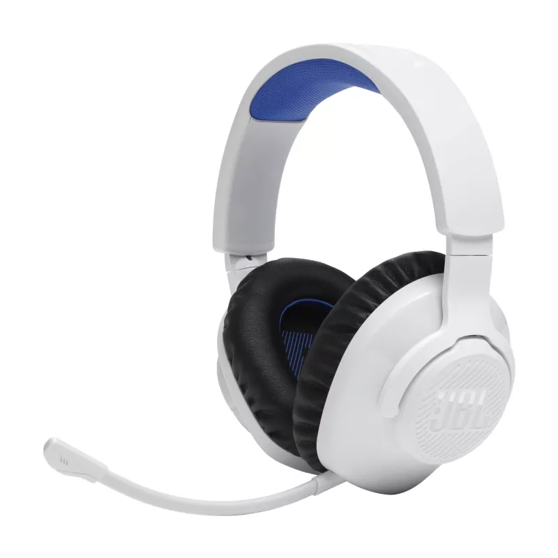 JBL Quantum 360P headset bezdrôtový čelenkový herný USB Type-C Bluetooth modrá, biela