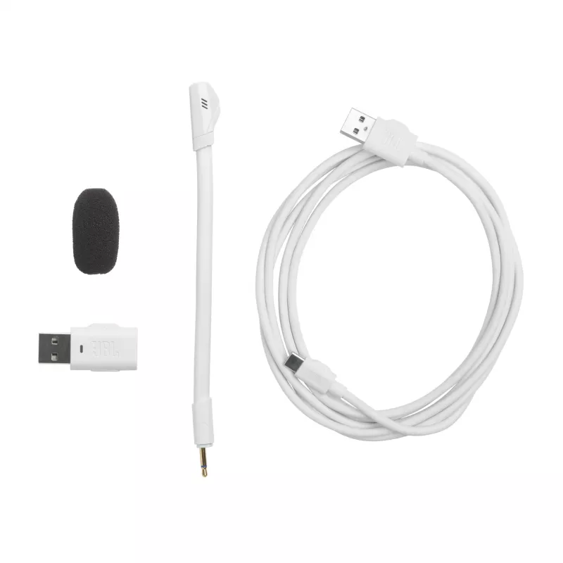 JBL Quantum 360P headset bezdrôtový čelenkový herný USB Type-C Bluetooth modrá, biela