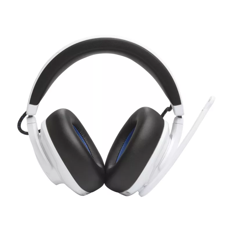 JBL Quantum 910P headset káblový a bezdrôtový čelenkový herný USB Type-C Bluetooth modrá, biela