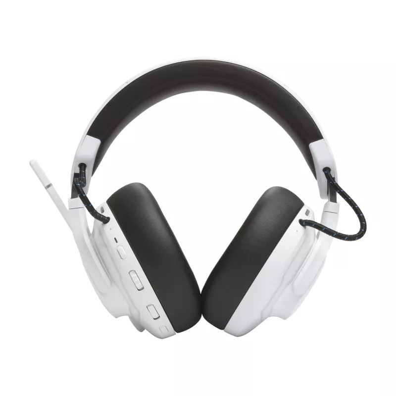 JBL Quantum 910P headset káblový a bezdrôtový čelenkový herný USB Type-C Bluetooth modrá, biela