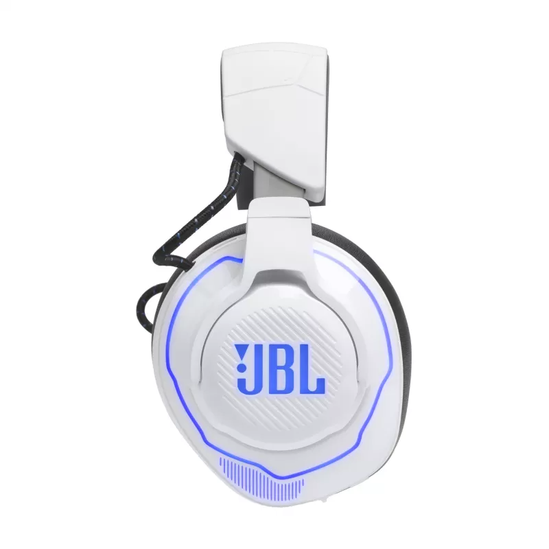 JBL Quantum 910P headset káblový a bezdrôtový čelenkový herný USB Type-C Bluetooth modrá, biela