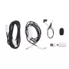 JBL Quantum 910P headset káblový a bezdrôtový čelenkový herný USB Type-C Bluetooth modrá, biela
