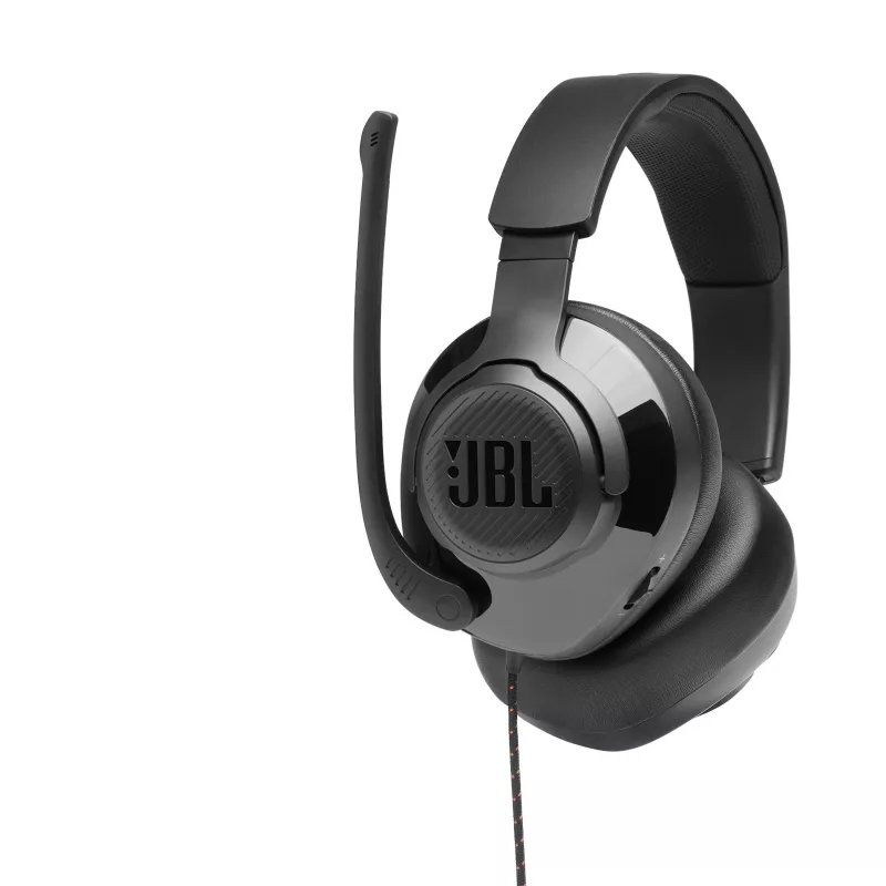 JBL Quantum 200 ČIERNA, káblový, 20 - 20000 Hz, herný, 248 g, slúchadlá, čierna
