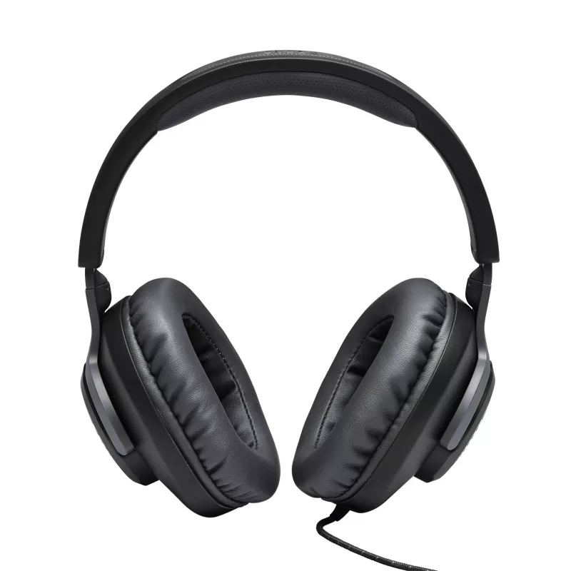 JBL Quantum 100 čierna, káblový, herný, 20 - 20000 Hz, 216 g, slúchadlá, čierna