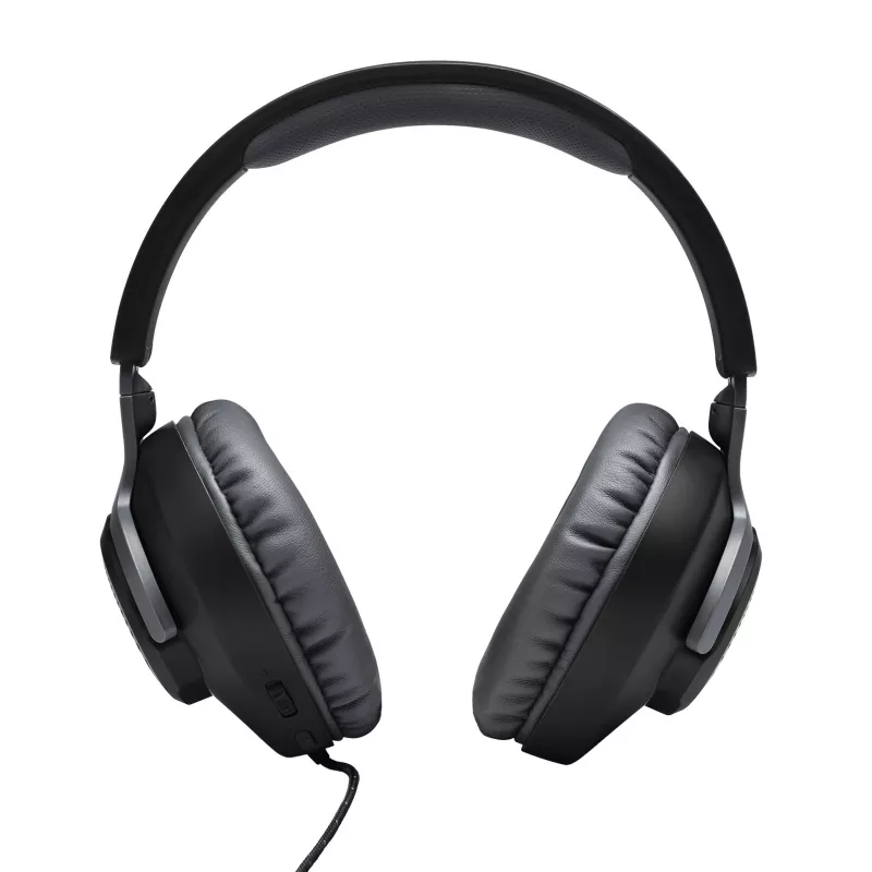 JBL Quantum 100 čierna, káblový, herný, 20 - 20000 Hz, 216 g, slúchadlá, čierna