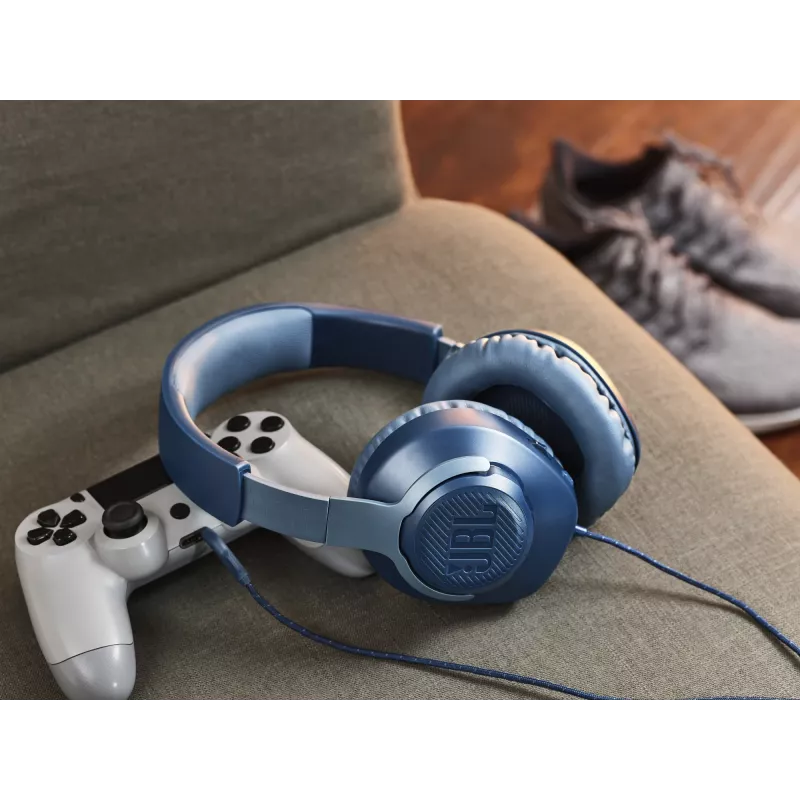 JBL Quantum 100 čierna, káblový, herný, 20 - 20000 Hz, 216 g, slúchadlá, čierna
