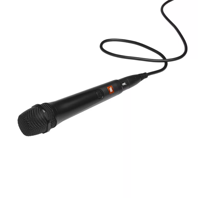 JBL PBM 100 čierny, karaoke mikrofón, -55 dB, 50 - 15000 Hz, 600 Ω, kardioida, káblový
