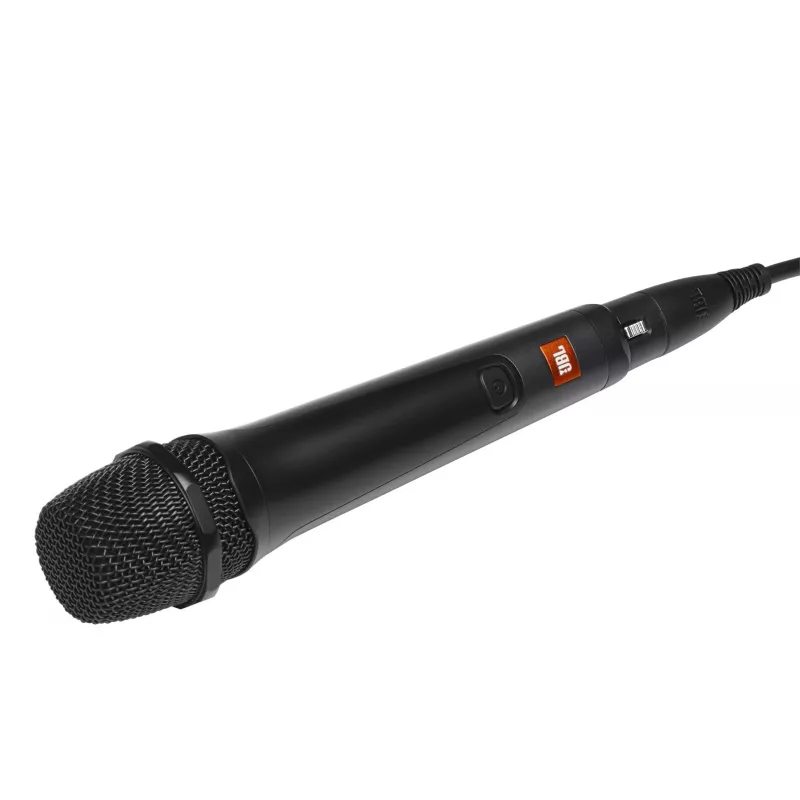 JBL PBM 100 čierny, karaoke mikrofón, -55 dB, 50 - 15000 Hz, 600 Ω, kardioida, káblový
