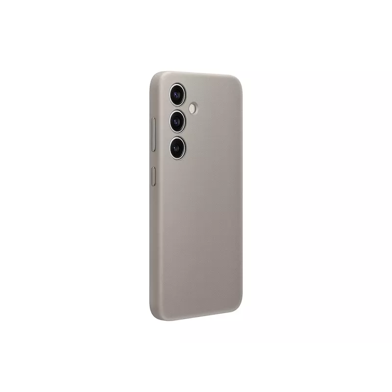 Samsung Galaxy S24 vegánske kožené puzdro Taupe monochromatické