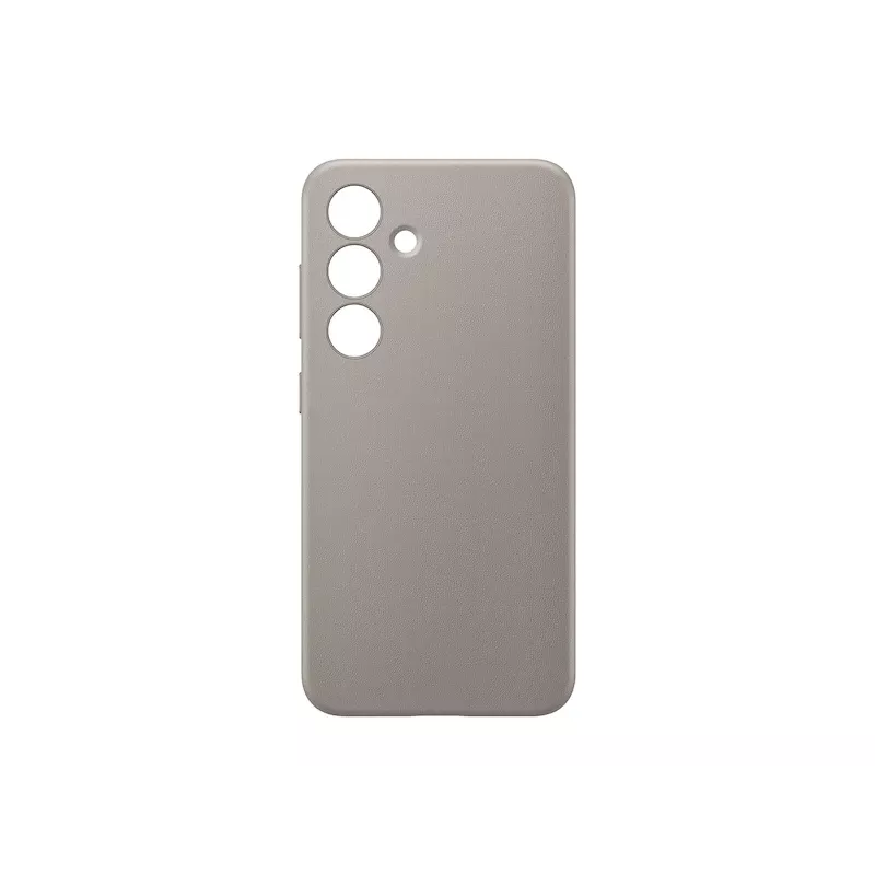 Samsung Galaxy S24 vegánske kožené puzdro Taupe monochromatické