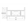 Rozširujúca sada Multibrackets M VESA rozširujúca sada Tilt & Turn 800x400