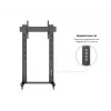 Multibrackets M Public Display Stand 210 Dual Pillar Wheelbase čierny