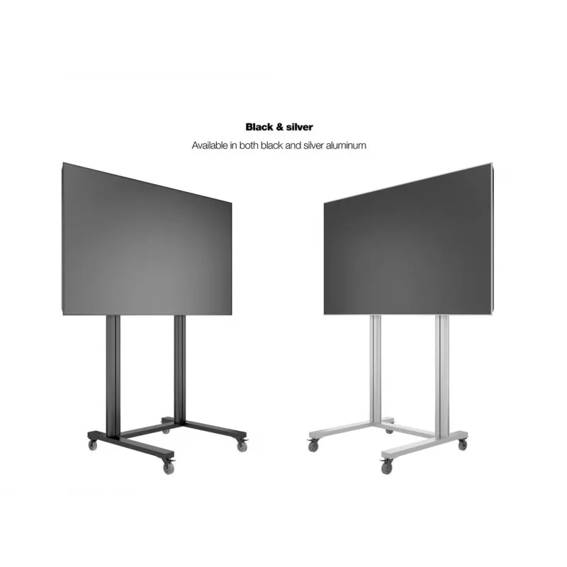 Multibrackets M Public Display Stand 210 Dual Pillar Wheelbase čierny