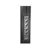 Multibrackets M Public Display Stand 210 Dual Pillar Wheelbase čierny