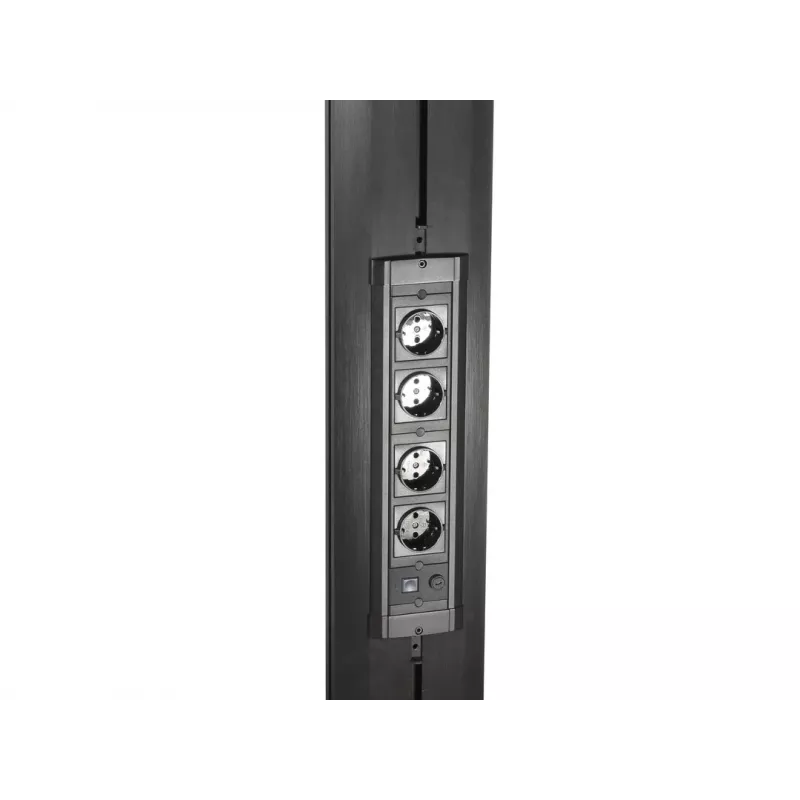 Multibrackets M Public Display Stand 210 Dual Pillar Wheelbase čierny