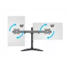 Multibrackets M Deskstand Basic Dual, voľne stojaci, 16 kg, 38,1 cm (15