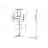 Multibrackets M motorizovaný TV lift Large nosnosť 50 kg obrazovky 37-65