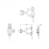 Multibrackets M VESA Full Motion Outdoor 50/75/100 20 kg 33-107 cm