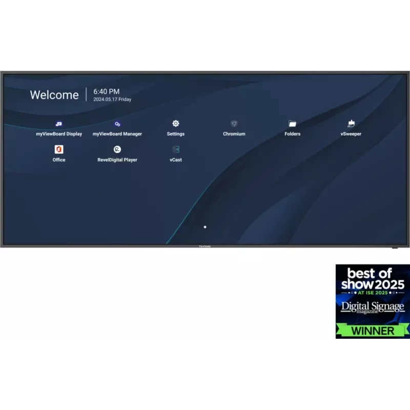 Viewsonic CDE105UW interaktívna tabuľa 2,67 m (105