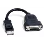 Matrox CAB-DP-DVIF video kábel adaptér 0,2 m DisplayPort DVI-D čierny