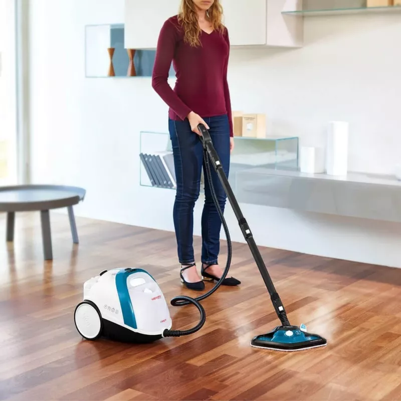 Polti Vaporetto Smart 100_B valcový parný čistič 1500 W modrá, biela