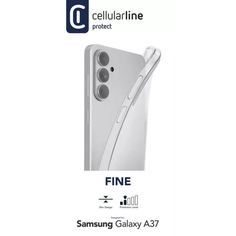 Cellularline Fine - Galaxy A37, kryt, Samsung, Galaxy A37, 17 cm (6,7