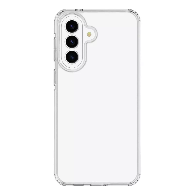 Cellularline Clear Protect - Galaxy A57 tvrdé puzdro s gumenými okrajmi
