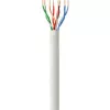 Techly ITP-C6U-FL-100 sieťový kábel sivý 100 m Cat6 U/UTP (UTP)
