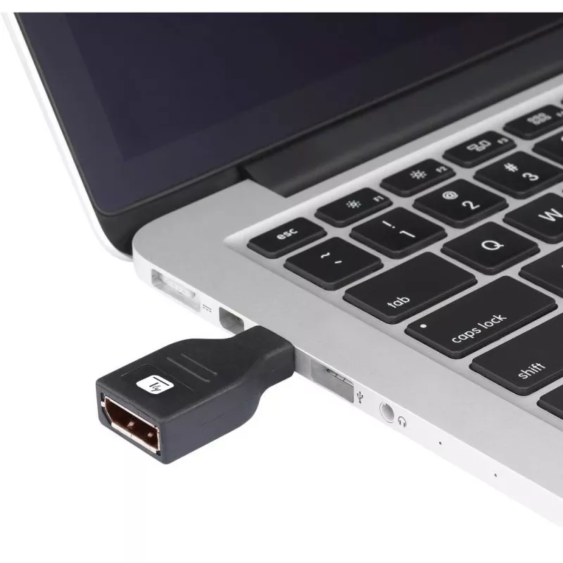 Techly IADAP DP-MDP2 kábel adaptér/adaptér DisplayPort Mini DisplayPort čierny