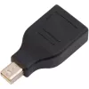 Techly IADAP DP-MDP2 kábel adaptér/adaptér DisplayPort Mini DisplayPort čierny
