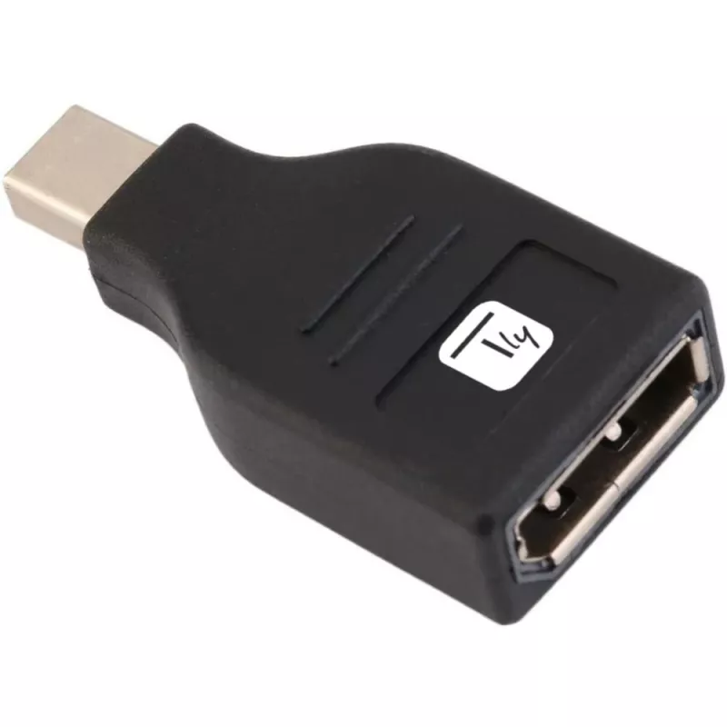 Techly IADAP DP-MDP2 kábel adaptér/adaptér DisplayPort Mini DisplayPort čierny