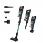 Hoover HF1P10PX 011 tyčový vysávač na batériu suchý pena, mikro bez vrecka 0,7 l 165 W čierna, tyrkysová 22 Ah